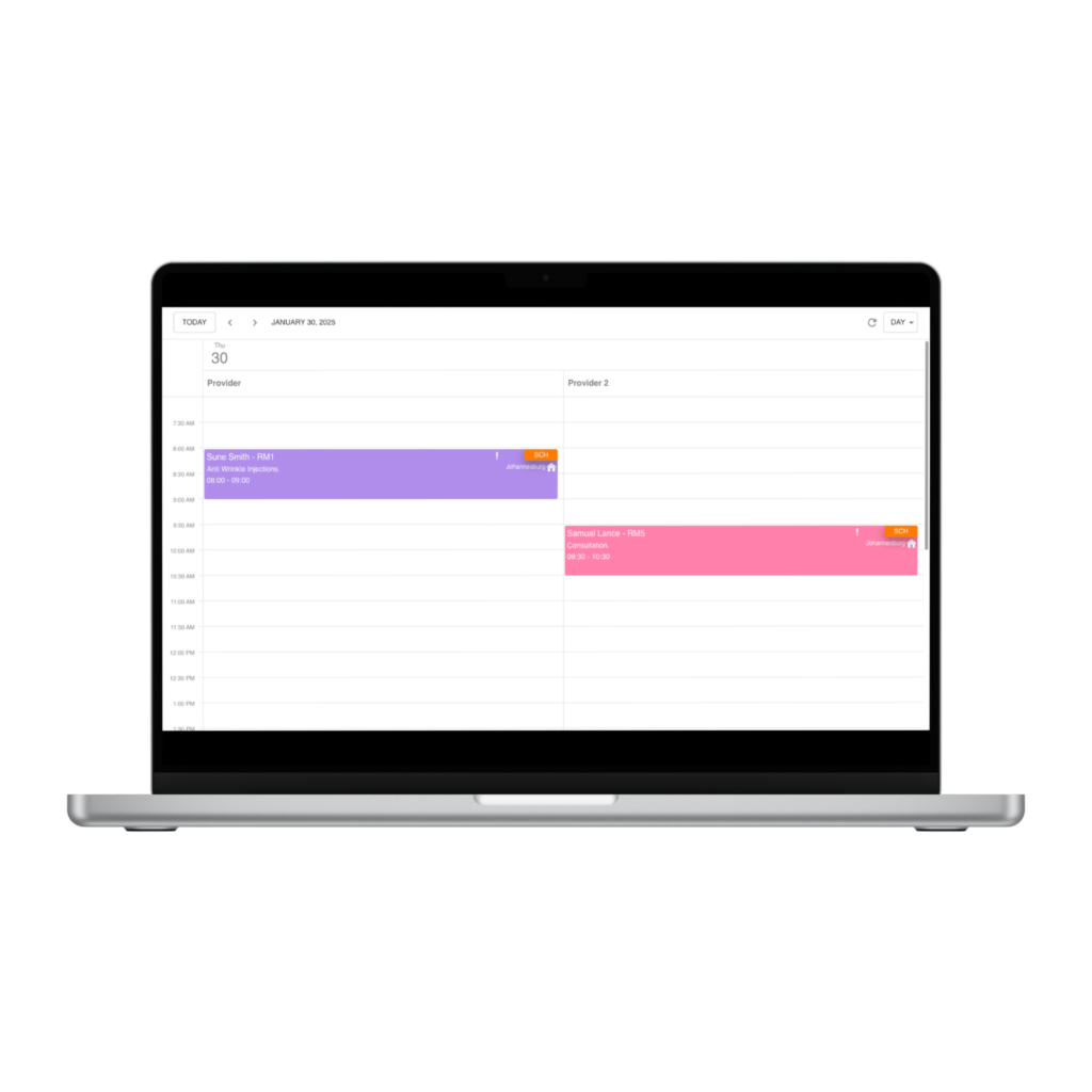 Laptop-calender